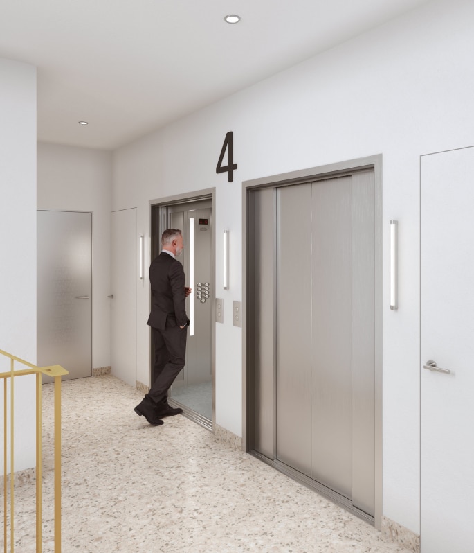 Ascenseur bureaux Rhône 1